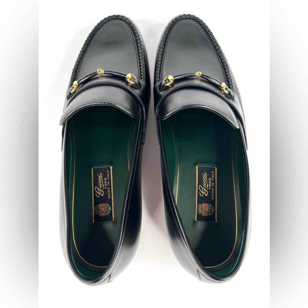 GUCCI Horsebit Constance Lux Moccasin Leather Loafers UK 13 - US 13.5 - EU 47 - Picture 10 of 13